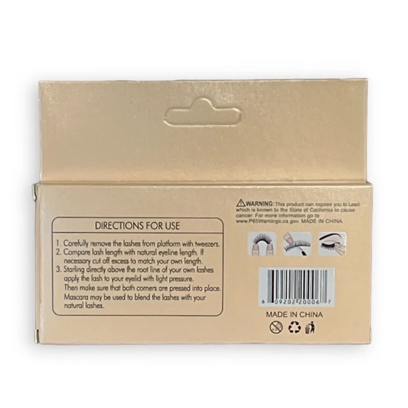 Blossom 6D Faux Mink Multidirectional 100% Handmade Eyelashes - Picture 3 of 3